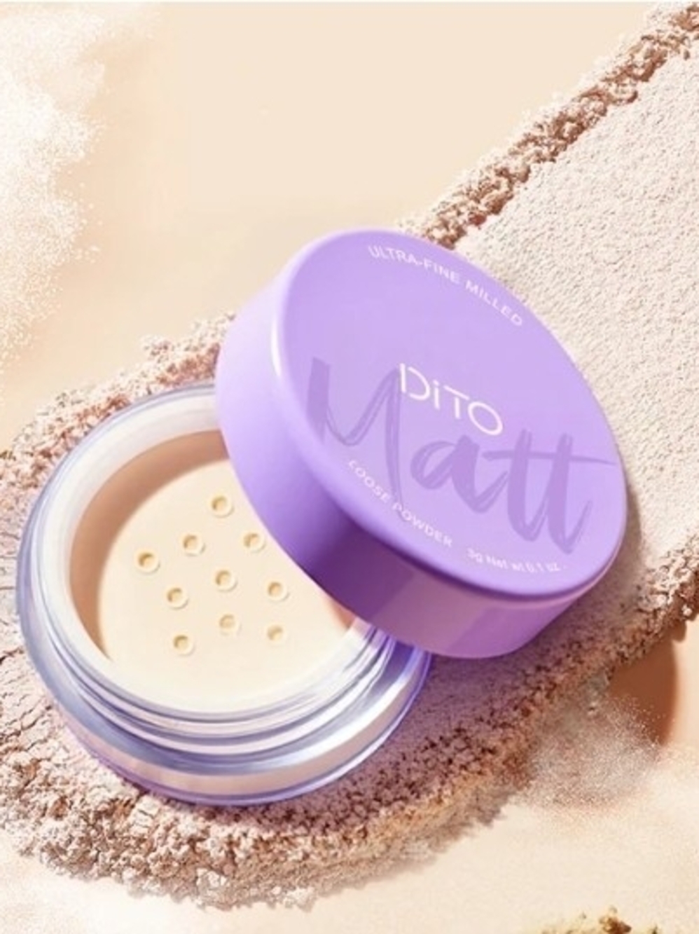 Dito Loose Setting Powder — Translucent Finish - Picture 3 of 6